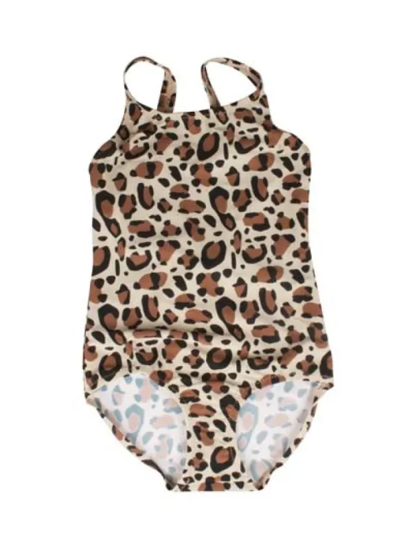 Dyrstarfish Suit Beige Leopard