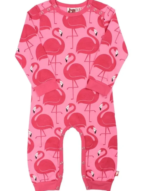 Dyrtweet Suit Pink FLAMINGO AOP