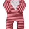 Dyrtweet Suit Red Wine/Old Rose ELEFANT