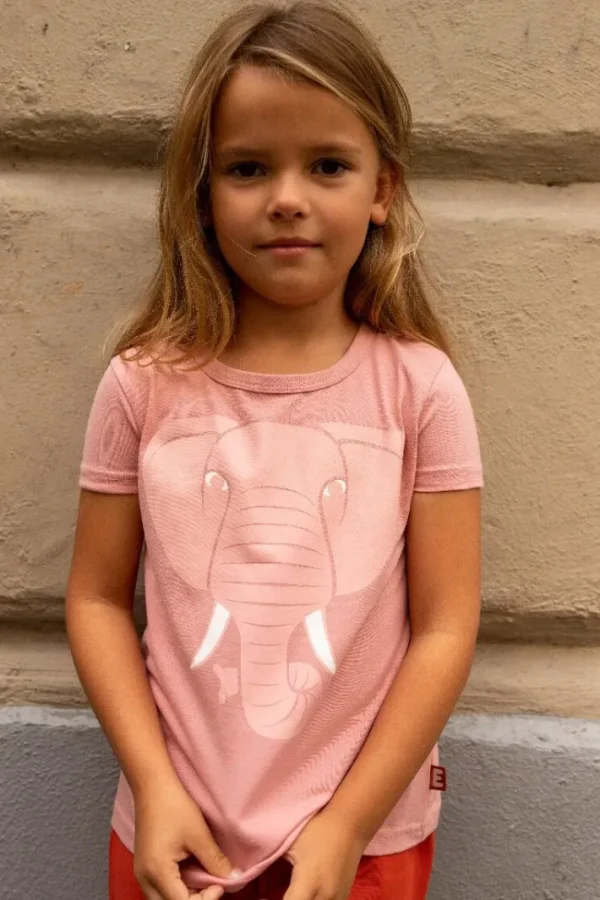 Dyrwildlife T NOOS Rose Glow ELEFANT
