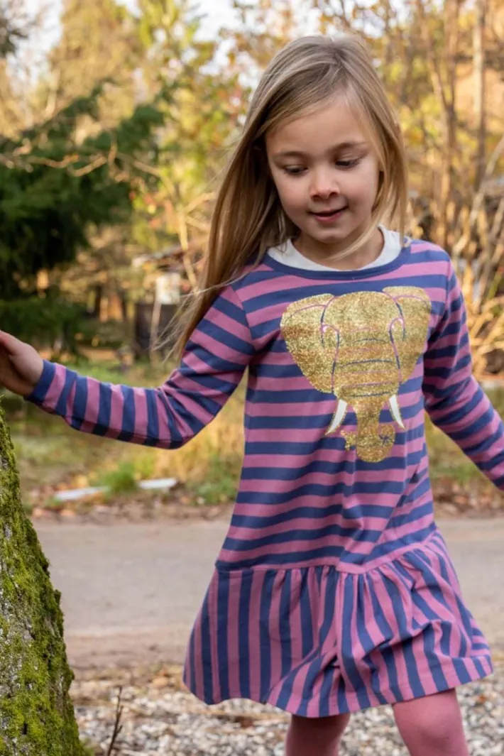 dyrzanzi_ls_dress_aopstri_1.webp Dyrzanzi LS Dress AOP/STRIB Grey Marine/Old Rose ELEFANT