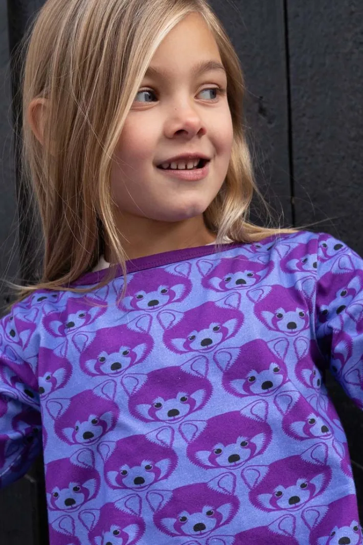 dyrzanzi_ls_dress_aopstri_2-2.webp Dyrzanzi LS Dress AOP/STRIB Ice Viola/Purple ROED PANDA