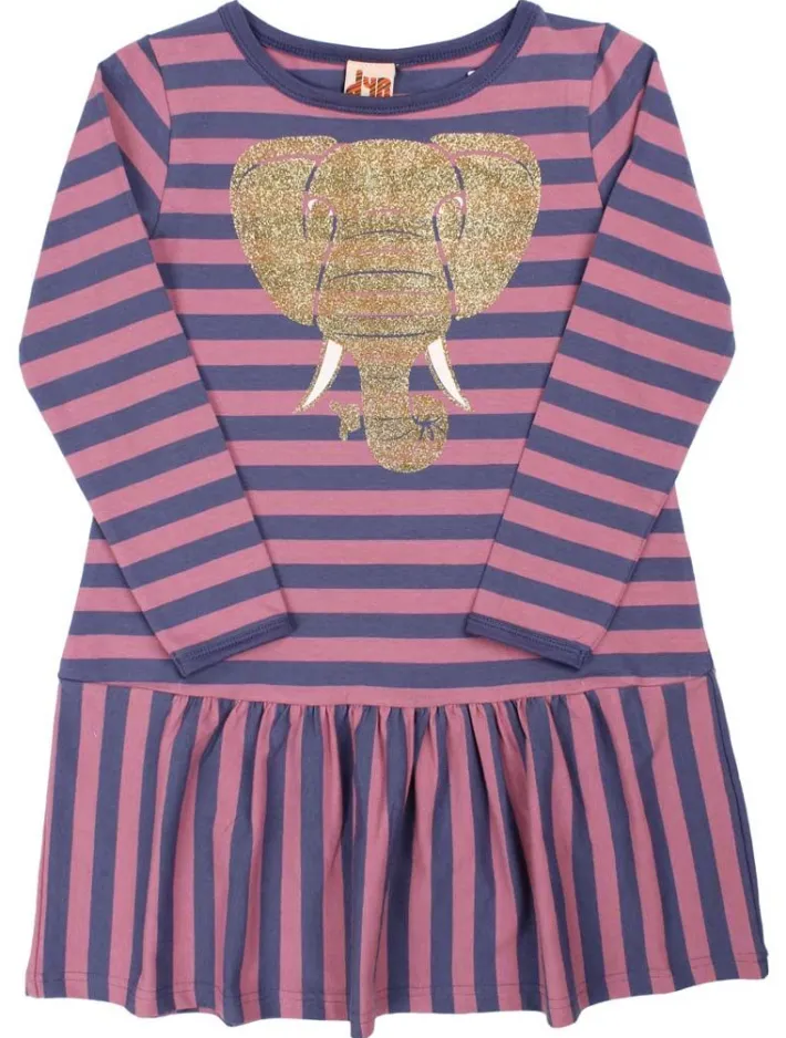 dyrzanzi_ls_dress_aopstri_3.webp Dyrzanzi LS Dress AOP/STRIB Grey Marine/Old Rose ELEFANT