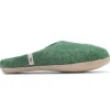 Egos Copenhagen Wool Slipper Green