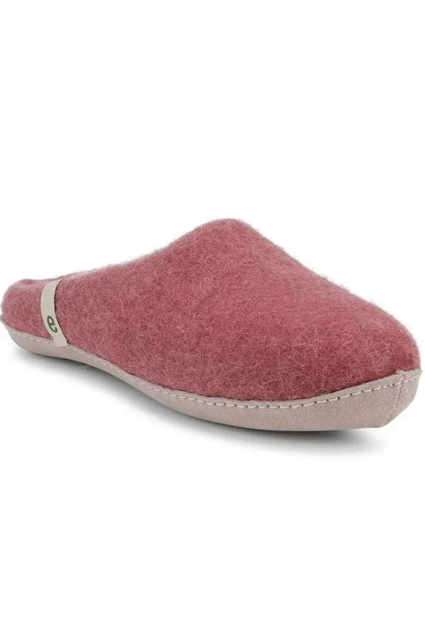 Egos Copenhagen Wool Slipper Dusty Rose