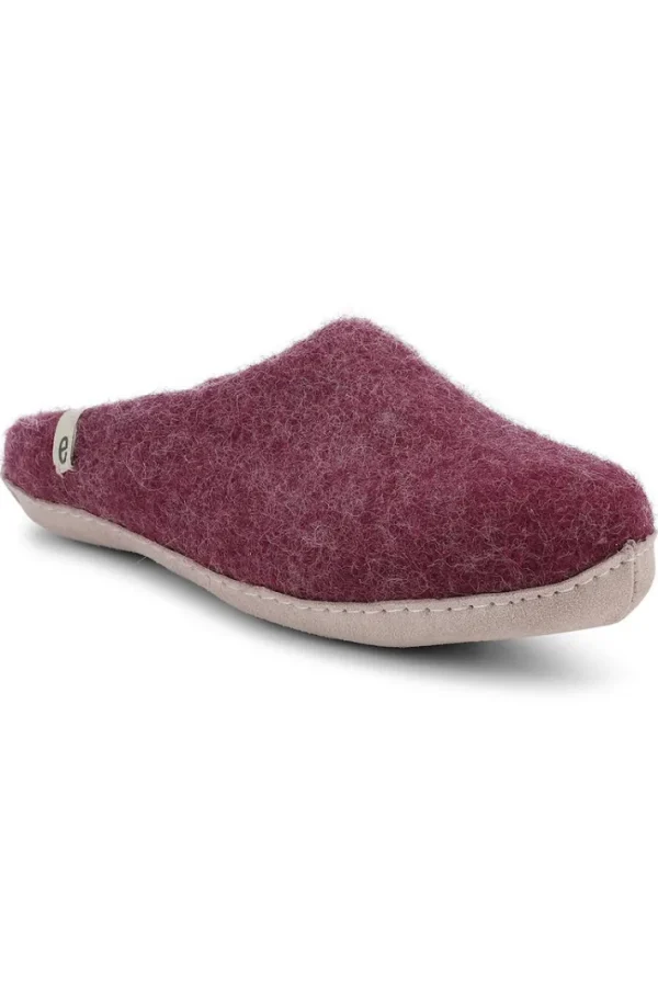 Egos Copenhagen Wool Slipper Bordeaux