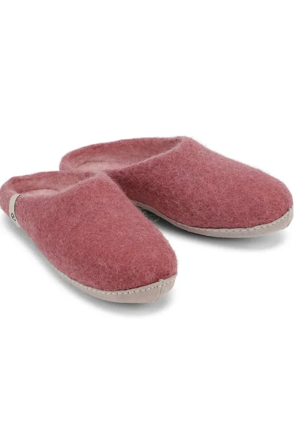 Egos Copenhagen Wool Slipper Dusty Rose