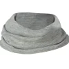 Engel Wool Natur Kids Loop Scarf Lt Grey Melange