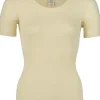 Engel Wool Natur Ladies Shirt SS Natural