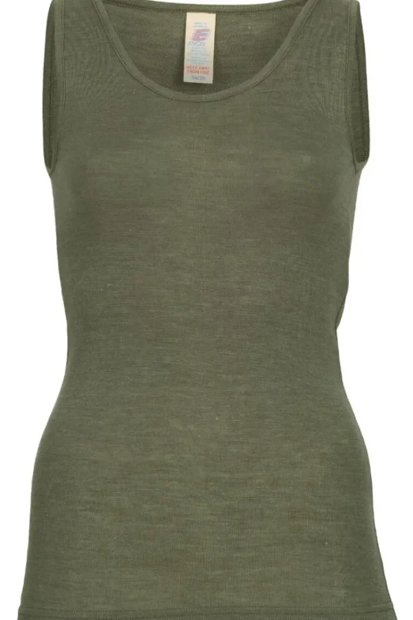 Engel Wool Natur Ladies Tanktop Olive
