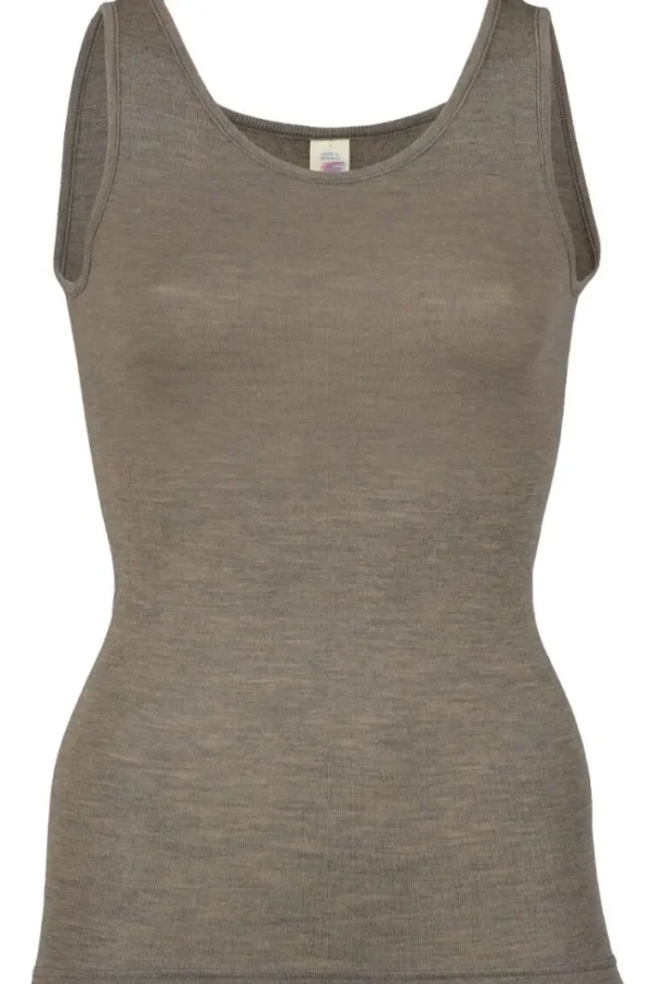 Engel Wool Natur Ladies Tanktop Walnut