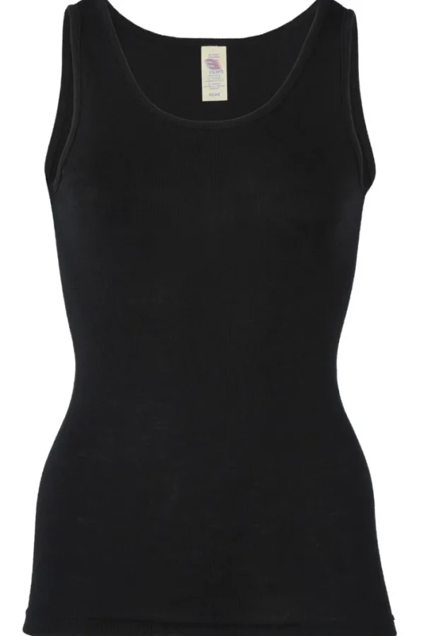 Engel Wool Natur Ladies Tanktop Black