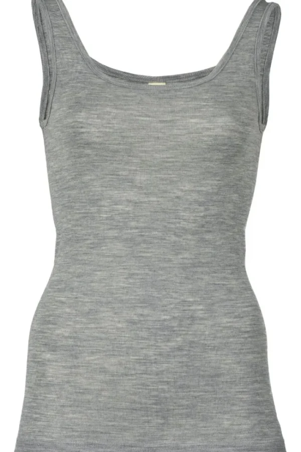 Engel Wool Natur Ladies Tanktop Lt Grey Melange