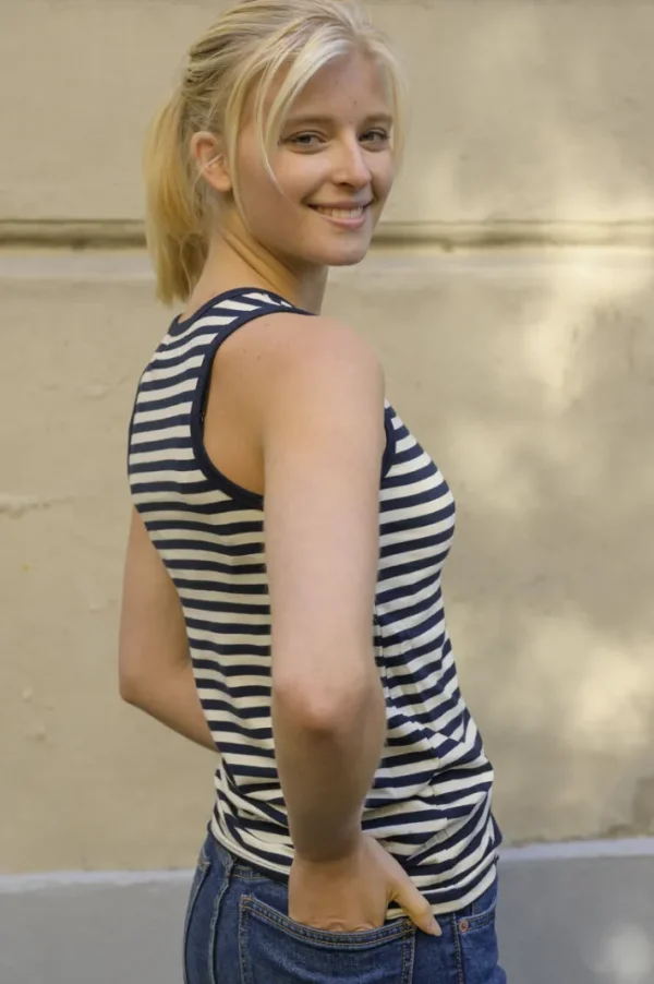 ESS - Allinge Wool Top Navy/Chalk