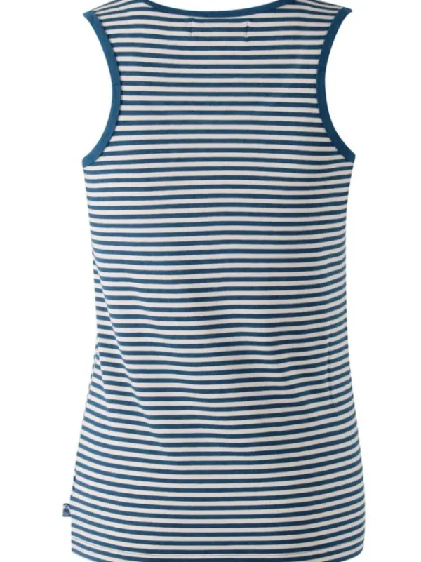 ESS - Allinge Wool Top Stone Blue/Chalk