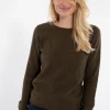 ESS - Bliss Merino Sweater Marsh Khaki
