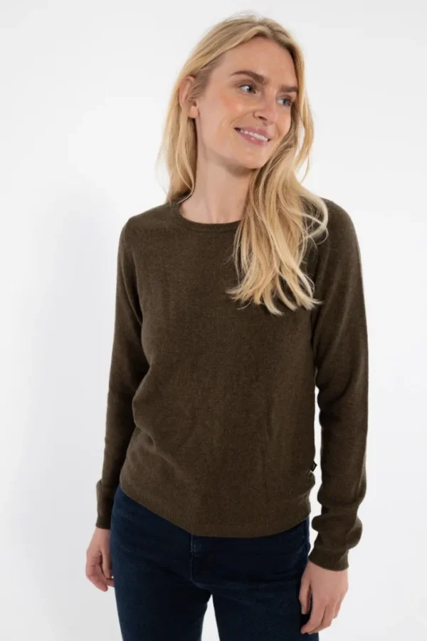 ESS - Bliss Merino Sweater Marsh Khaki
