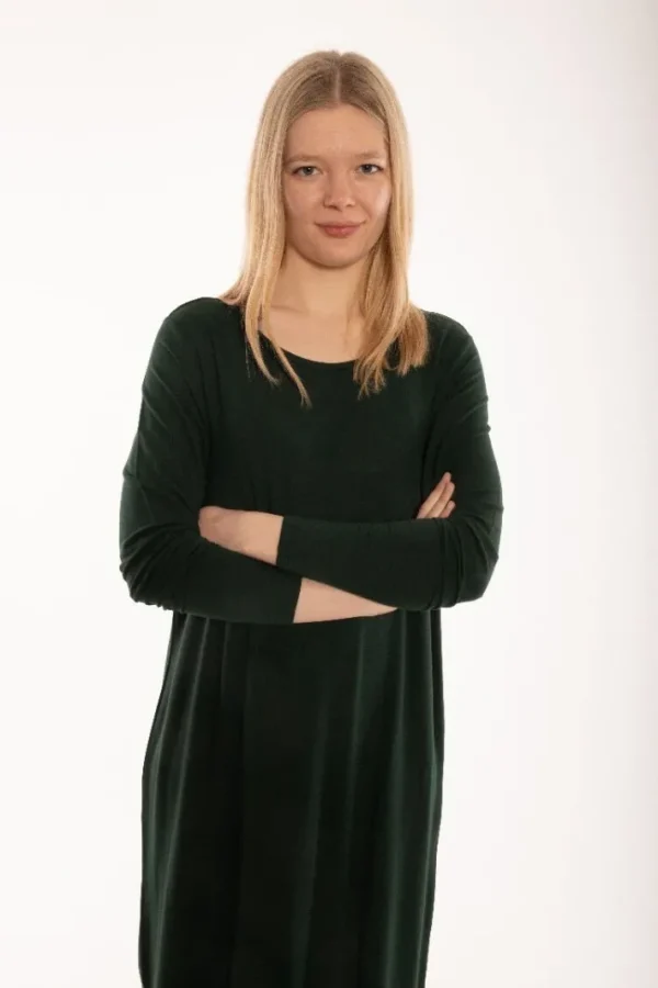 ESS - Casandra Dress Black green