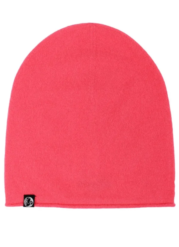 ESS - Cashmere Beanie Electric Coral