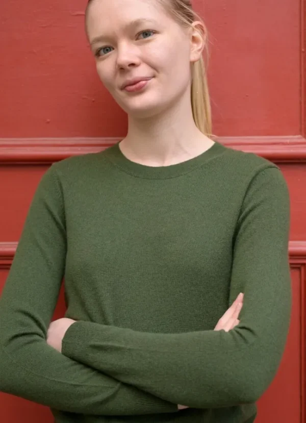 ESS - Cashmere Kiss Sweater Army