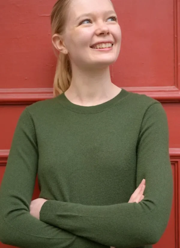 ESS - Cashmere Kiss Sweater Army