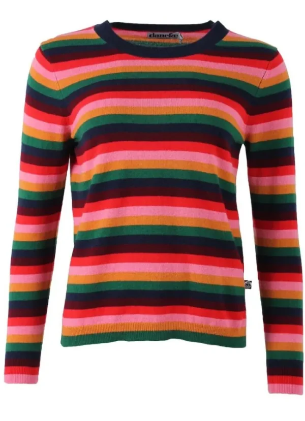 ESS - Cashmere Kiss Sweater Fuzzy Rainbow