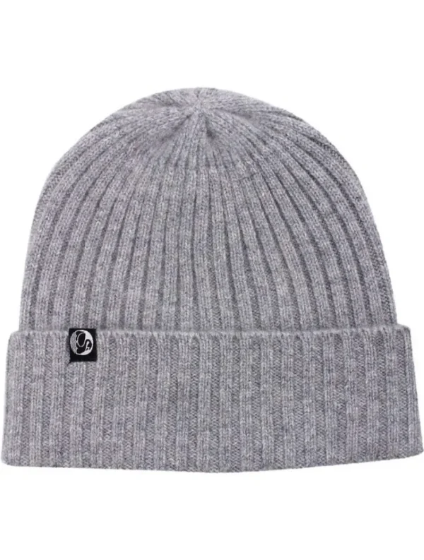 ESS - Cashmere Rib Beanie HTHR Grey