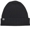 ESS - Cashmere Rib Beanie Black