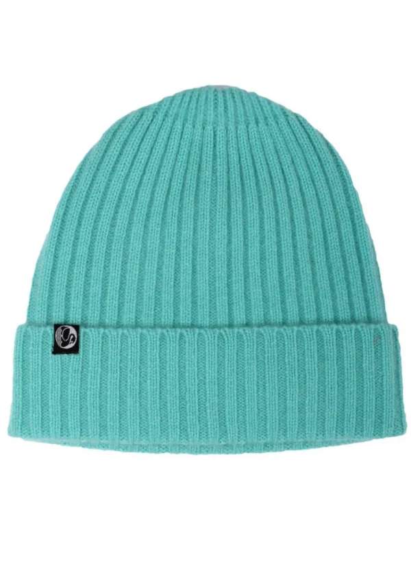 ESS - Cashmere Rib Beanie Aqua Ice
