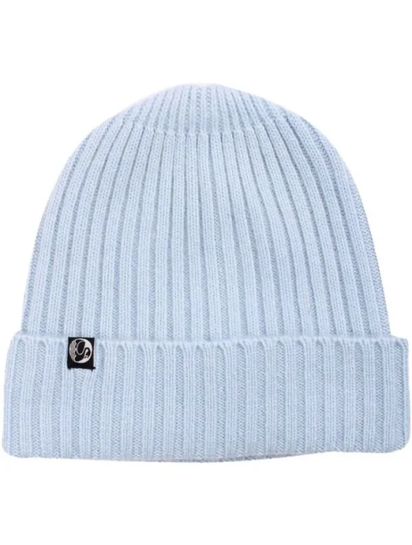 ESS - Cashmere Rib Beanie Pastel Blue