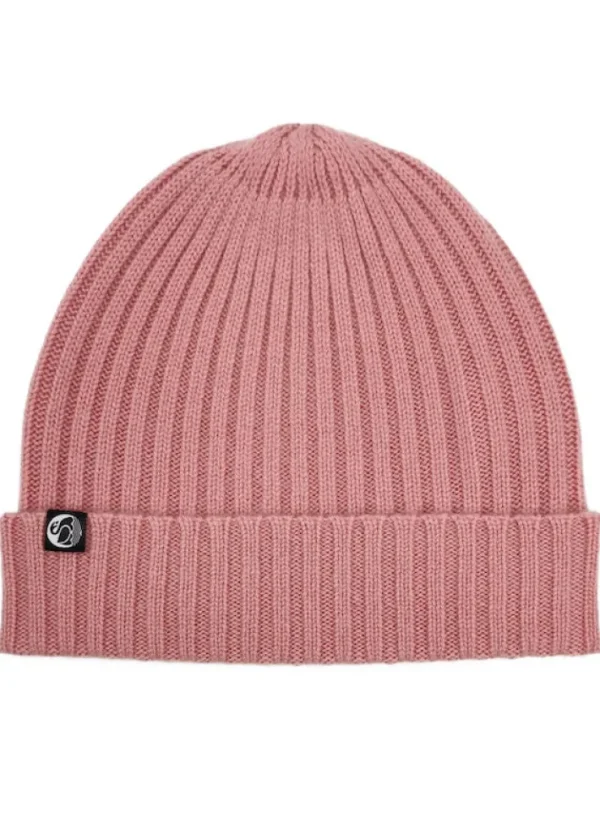 ESS - Cashmere Rib Beanie Grey Rose