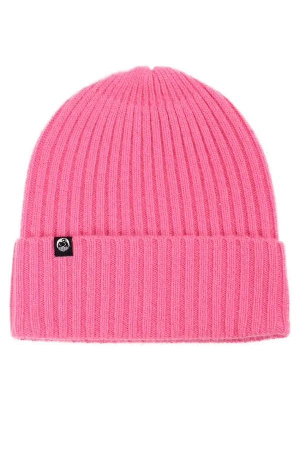 ESS - Cashmere Rib Beanie Wild Pink