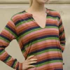 ESS - Danebaba Wool Blouse Comfort Stripe