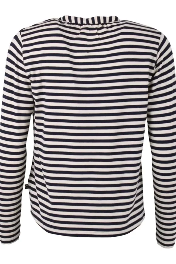 ESS - Danebaba Wool Blouse Navy/Chalk