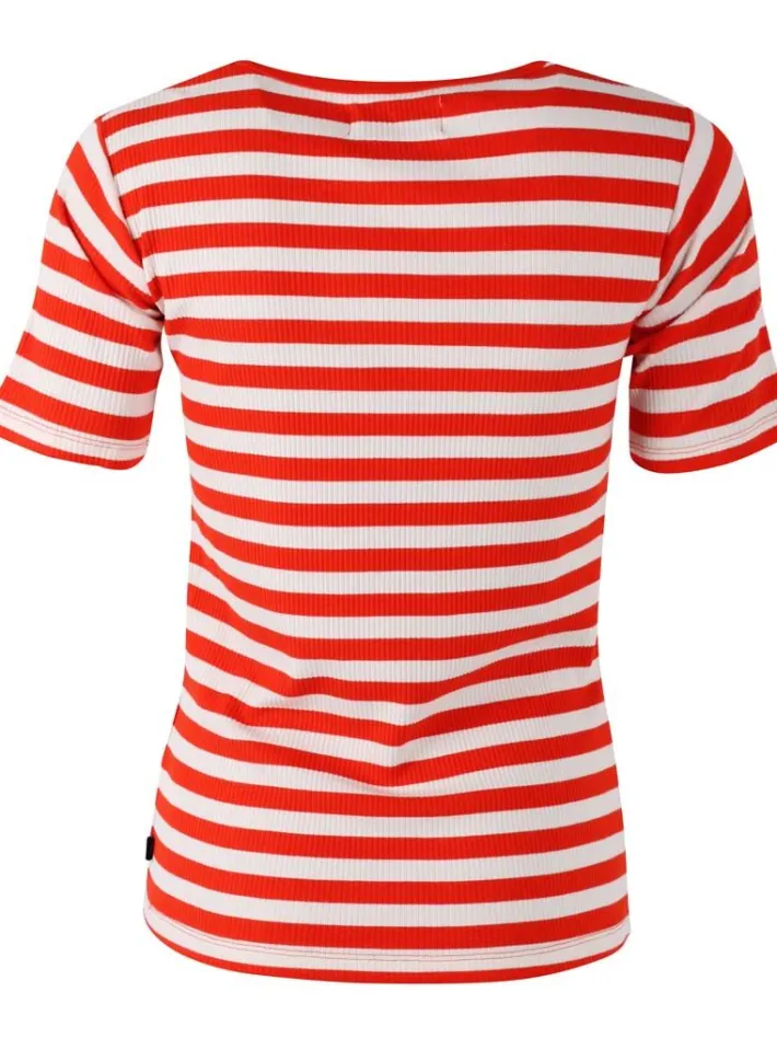 ess__danefriend_tee_brigh_3.webp ESS - Danefriend Tee Bright Red/Chalk