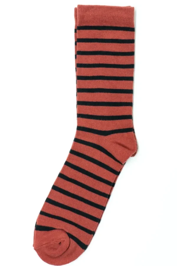 ESS - Danegrape Socks Rose tile/dark navy