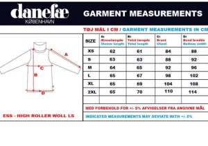 ESS - Danehigh Roller Wool LS Tonic Stripe