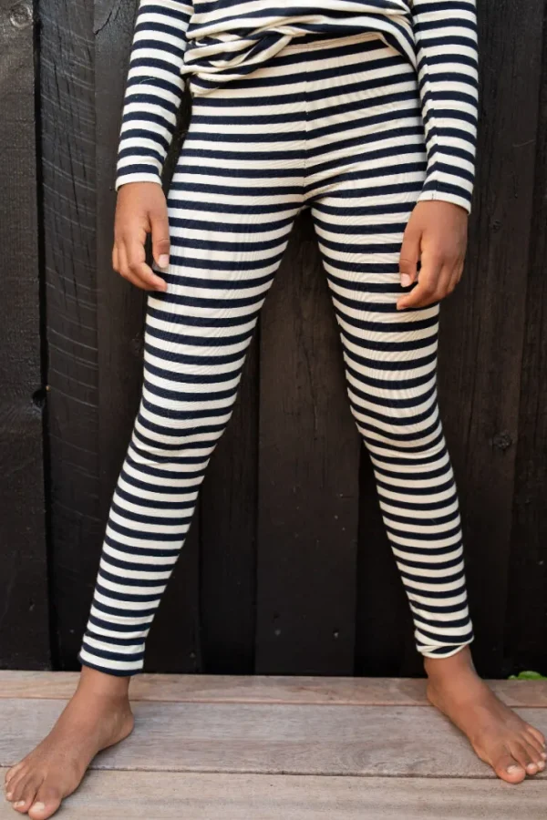 ESS - Danehimalaya Wool Leggings Navy/Chalk