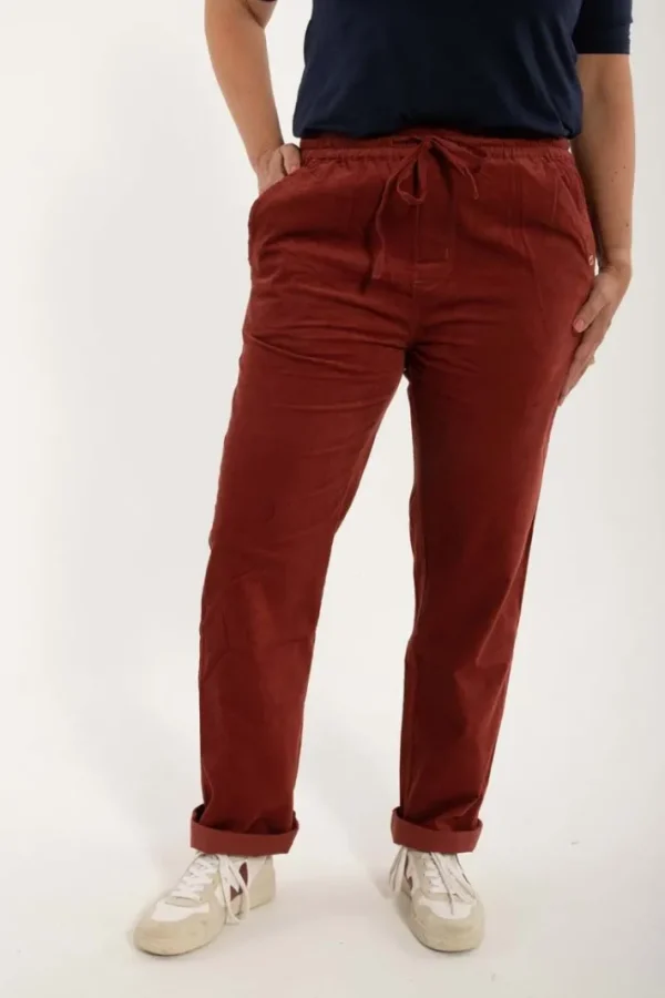 ESS - Daneliseleje Cord Pants Old Rose