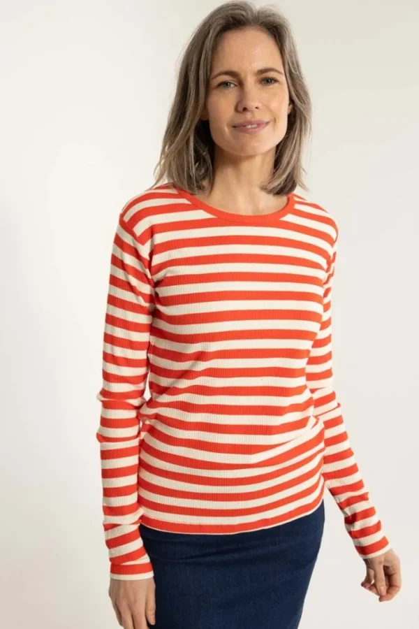 ESS - Danepartner LS Bright Red/Chalk