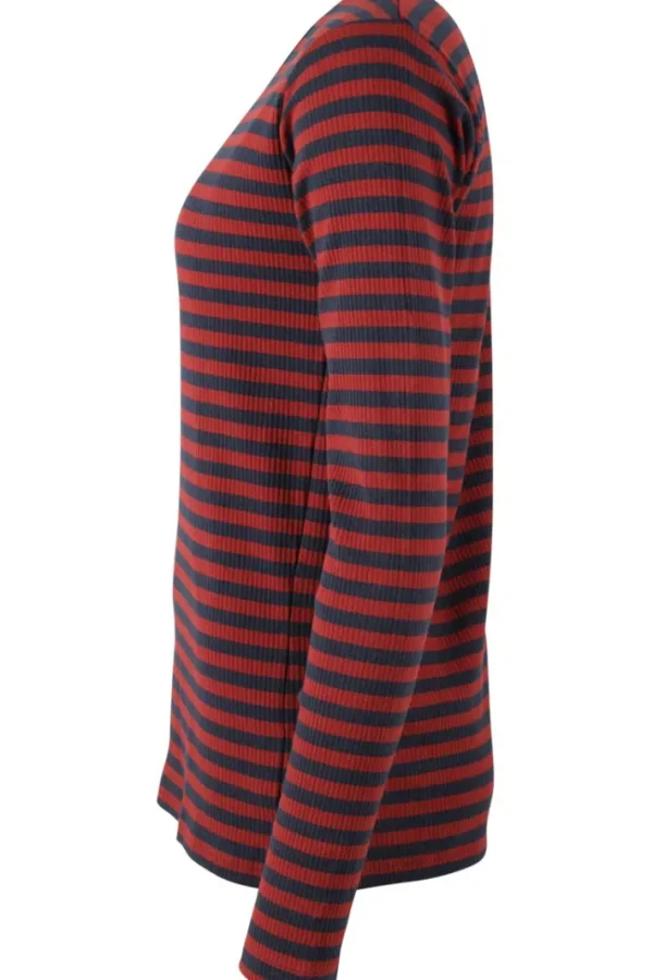 ESS - Danepartner LS Dk Navy/Redwine