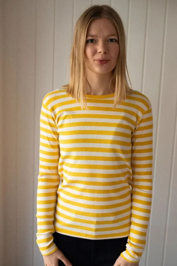 ESS - Danepartner LS Faded Yellow/Chalk