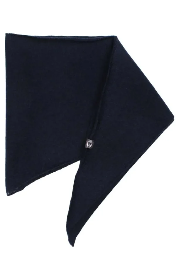 ESS - Daneplume Cashmere Scarf Navy