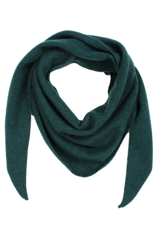 ESS - Daneplume Cashmere Scarf Dk Forest