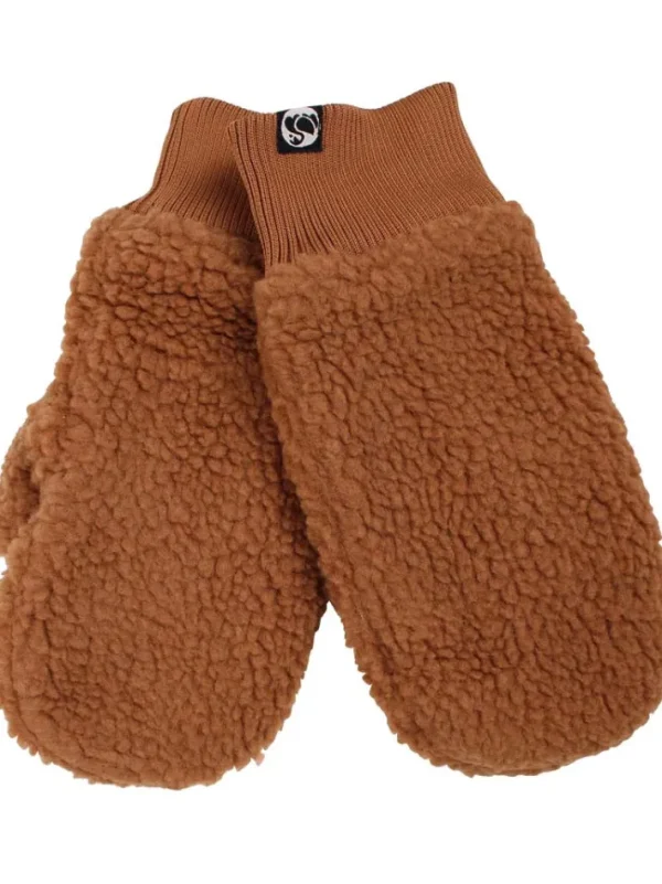 ESS - Danepuff Paws Fleece Mittens Brown