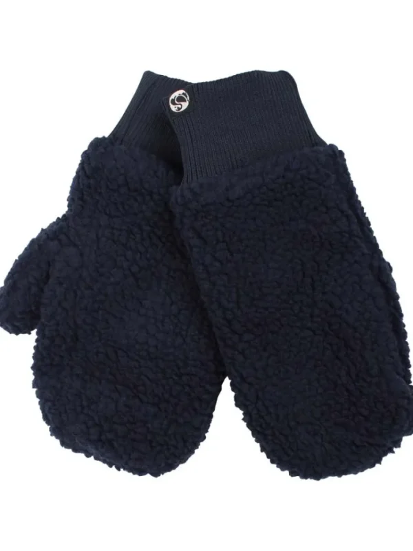 ESS - Danepuff Paws Fleece Mittens Navy