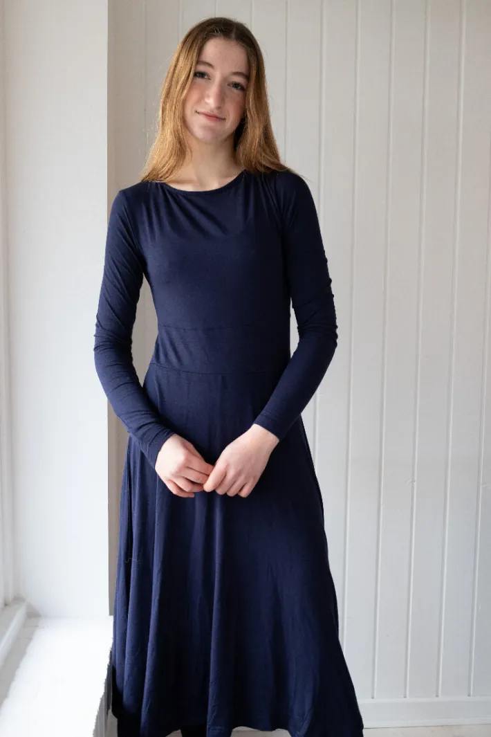 ess__danesigrid_wool_dres_0.webp ESS - Danesigrid Wool Dress Dk Navy