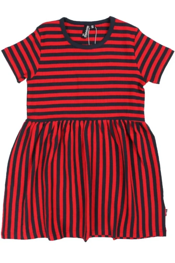 ESS - Daneslurpy Dress Dk Navy/Red