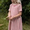 ESS - Daneslurpy Dress Old Rose/Chalk