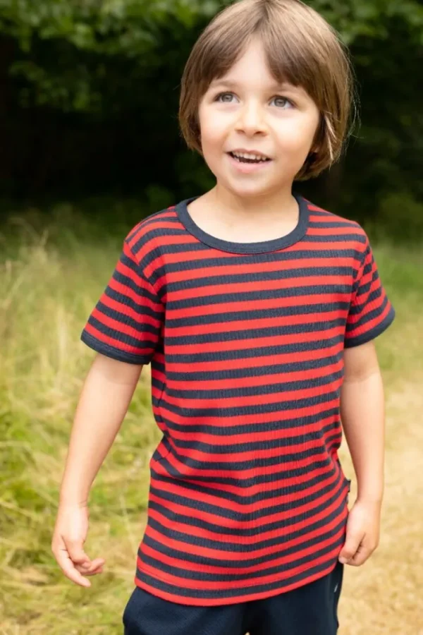 ESS - Danesoda Tee Dk Navy/Red